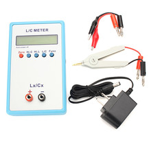 LC200A L/C Inductance Capacitance Meter Digital Bridge LCR Table Blue LCD Display Inductance Capacitance Handheld 2024 - buy cheap