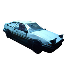 1:20 AE86 DIY Paper Model Papercraft Initial D Assemble Hand Work Puzzle Game DIY Educational Kids Toy 2024 - buy cheap