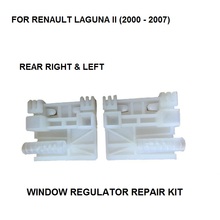 2000-2007 CAR STYLING WINDOW REGULATOR FOR RENAULT LAGUNA II 2 ELECTRIC WINDOW REGULATOR CLIP REAR RIGHT AND LEFT 2024 - buy cheap