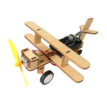 Kids Arts And Crafts For Kids Aircraft Airplane Model Plane Toy Glider Machine Cars Boy Kids Toys Children Toys Wooden Toddler 2024 - buy cheap