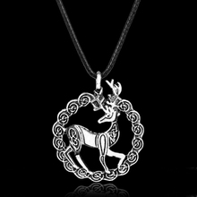 MQCHUN Fashion Accessories Deer Neklace Jewelry Outlander Scottish Kilt Deer Pendant Choker Necklace for Women Men Jewelry Gift 2024 - buy cheap