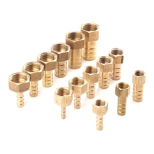 2pcs/lot 1/8" 2/8" 3/8" Female 4-16mm Pagods Brass Connectors Irrigation Water Hose Pipe Connector Gas Soft Tube Copper Joints 2024 - compra barato