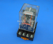 MK2P-I AC 220V Relay 8-Pin 10A 250VAC With PF083A Socket Base 2024 - buy cheap