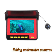 underwater camera for fishing video camera with monitor fishfinder kit 4 LED light 20m cable fish finder wide angle 2024 - buy cheap