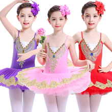 Ballet Tutus Kids Swan Lake Ballet Dress Pancake Tutu Leotard Ballet Clothing For Girls 2024 - buy cheap