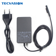 Adaptador de CA 44W 15V 2.58A, fuente de alimentación, cargador de portátil A1800 para Microsoft New Surface Pro 4 5 Book 2017 Tablet 5V 1A, puerto USB EU 2024 - compra barato