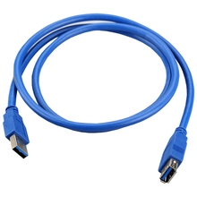 SuperSpeed USB 3,0 кабель для передачи данных с разъемом папа-мама для ПК камеры ноутбука 2024 - купить недорого