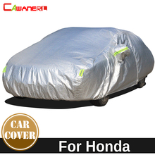 Cawanerl 3 Layer Cotton Car Cover Waterproof Sun Rain Hail Snow Dust Resistant Cover For Honda Everus XR-V Greiz Jade CR-X Civic 2024 - buy cheap