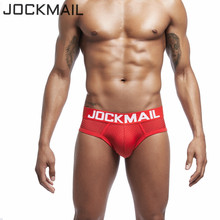 JOCKMAIL 2019 New Sexy men underwear Briefs Mesh Man Underpants slip hombre Pants Trunks shorts Gay Male Panties calzoncillos 2024 - buy cheap