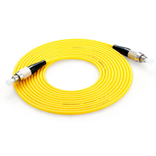 Cable de conexión de fibra óptica de PVC (OFNR) de 2,0mm, Conector de conexión de 3m, 5m, 10m, 15m, FC UPC a FC UPC Simplex OS2 monomodo 2024 - compra barato