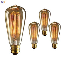 IWHD ampolla-Lámpara Retro Vintage, Bombilla Edison E27, 40W, 220V, decoración Industrial 2023 - compra barato