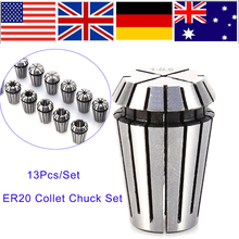 ER20 Collet Chuck Set 1-13mm ER20 Spring Collet Chuck for CNC Milling Lathe Tool Spindle Holder fresadoras Torno De Metal 2024 - buy cheap