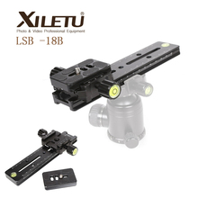 XILETU-Kit de placa de liberación rápida LSB-18B, Riel de trípode de diapositivas Nodal de 180mm, accesorio Universal multifuncional para fotografía 2024 - compra barato