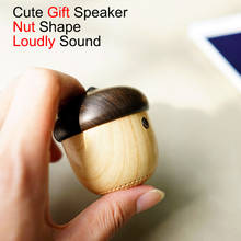 Cute Nut Shape Bluetooth Speaker Portable Mini Speaker Unique Design Outdoor Loudspeaker For Phone Backpack Travel Gift Speaker 2024 - buy cheap