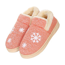 High Top High Quality Women Winter Flat Slippers Home House Unisex Winter Slippers Couple Round Toe Slippers 2024 - buy cheap