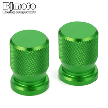 Bjmoto Aluminum Auto Car Truck Air Port Cover Tire Rim Valve Wheel Stem Caps Dustproof Cover Car Styling Accessories 2024 - buy cheap