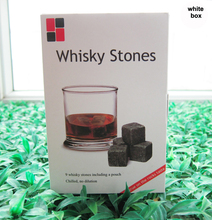 ¡5 colores! Piedras de Whisky en caja de regalo, 150SET/lote, venta al por mayor de rocas de cubo de hielo de piedra de vino, San Valentín, Día del Padre 2024 - compra barato