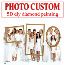 Photo Custom 5D Diy Diamond Painting Full Square Daimond Embroidery Picture Of Rhinestones Paint 3d diamante Mosaic drill icons 2024 - buy cheap