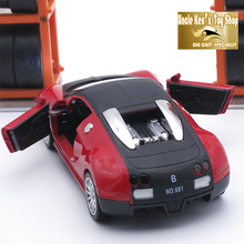 14Cm Length Diecast Bugatti Model Car Toys For Boys With Metal Material, Pull Back And Flashing Function 2024 - buy cheap