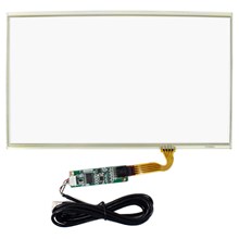 Panel táctil resistivo de 12,1 "para pantalla LCD de 12,1x1366 de 768 pulgadas + controlador USB 2024 - compra barato