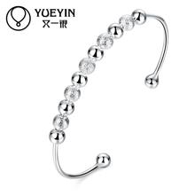 B001 Wholesale High Quality Nickle Free Antiallergic New Fashion Jewelry White Hot style bracelet 2024 - buy cheap