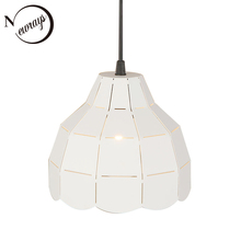 Simple loft pendant light LED E27 modern art deco hanging lamp with 4 colors for parlor restaurant dining room hotel cafe office 2024 - buy cheap