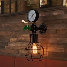 Lámpara con diseño de tubería Edison, candelabro de pared Industrial Vintage RH, accesorios de iluminación para el hogar y Interior 2024 - compra barato