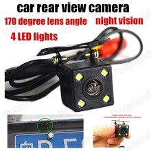 Free Shipping CCD 4LED Car auto vehicle Rear View Reverse backup Camera for Universal 170 degree wide angle 2024 - buy cheap