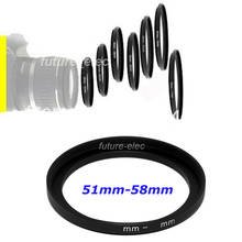 New Arrive 51mm to 58mm 51-58 51 58 mm Metal Step-Up Step Up Ring Camera Lenses Lens Hood Holder Filter Filters Stepping Adapter 2024 - buy cheap