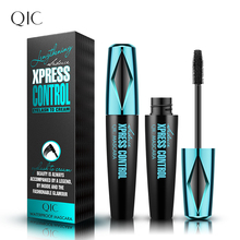 QIC 4D Silk Fiber Lash Mascara Waterproof Cosmetic Mascara For Eyelashes Extension Black Starry Sky Lengthening Makeup Eyelashes 2024 - buy cheap