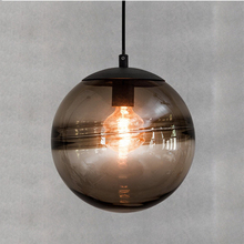 Modern personality glass pendant lamps E27 round Water pattern lights for kitchen living room bedroom restaurant cafe hotel room 2024 - buy cheap