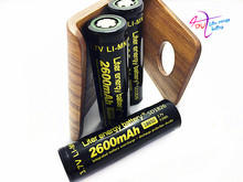 6 pieces of battery Wholesale 100% Authentic Liter energy battery 18650 3.7V 2600MAH li-ion battery 2024 - buy cheap