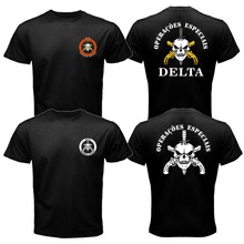 New BOPE Elite Death Squad Brazil Special Force Unit Military Police T-shirt Tee Mens   Tees Cool Tops 2024 - buy cheap