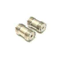 2 pcs RF Coaxial PL-259 UHF Female to UHF Female Coax Cable Adapter S0-239 UHF Double Female Connector Plug 2024 - buy cheap