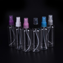 5 pçs/lote mini pequeno vazio plástico perfume transparente atomizador spray garrafas atacado 100ml 2024 - compre barato