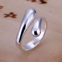 Бесплатная доставка, ювелирное изделие, серебряное кольцо, изящное модное кольцо с двойной круглой головкой, Ювелирное кольцо для женщин и мужчин, кольца на палец SMTR012 2024 - купить недорого