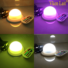 Lámpara artesanal de 16 colores, iluminación nocturna única, RGB, base de Luz LED, 12 unidades por lote 2024 - compra barato
