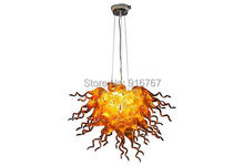 Free Shipping UL/CE LED Bulb Hanging Home Lamp Contemporary Yellow Chandelier 2024 - buy cheap