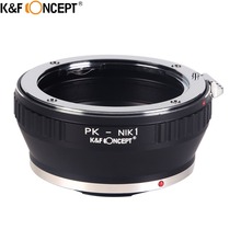 K & F CONCEPT-anillo adaptador para lente de cámara, PK-NIKON1 accesorio para lente de cámara, compatible con Pentax PK, para NIKON1 V1/J1, sin Espejo, Cuerpo de Cámara 2024 - compra barato