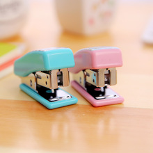 Mini Stapler 24/6 Plastic Stationery Set Kawaii Stapler Paper Office Accessories Mini Binder Stationary Set 2024 - buy cheap