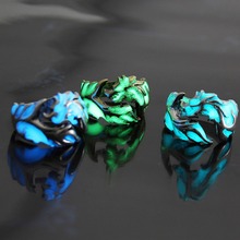 Luminous dragon ring Rings for men women Rings glow in the dark male female jewelry 2024 - buy cheap