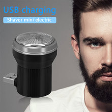 Men Fashion Portable Shaver Electric Shavers Professional with Cleaning Brush Travel Three Blade Personal Care Trimmer 2024 - buy cheap