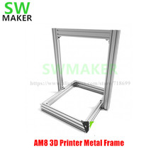 Marco de metal de extrusión de impresora 3D AM8, Kit completo para mejora de Anet A8, de alta calidad 2024 - compra barato