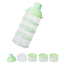 Portable Four the Layers Infant Milk Powder Container Newborn Baby bean Food Bottle Moistureproof Snack Storage Box 2024 - buy cheap