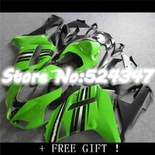 Обтекатели для Kawasaki ZX6R ZX-6R 636 год 07 08 2007 2008 спортивный велосипед ABS мотоцикл обтекатель комплект бодикон Cowling зеленый черный новый 2024 - купить недорого