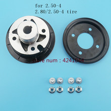 Motorcycle parts 2.80/2.50-4 2.50-4''tire wheel hub 4 inch electric Scooter aluminum alloy rims 17mm or 19mm Inner hole 2024 - buy cheap