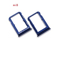 10pcs Micro SIM Card Tray Slot Holder Double Card Slot For Xiaomi 8 Mi8 mi 8 Replacement Parts 2024 - buy cheap