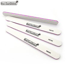 5pcs/set White Nail Art Styling Sanding Nail File 100/180/240 Buffer Salon Manicure UV Gel Polisher Torno Manicura y Pedicura 2024 - buy cheap