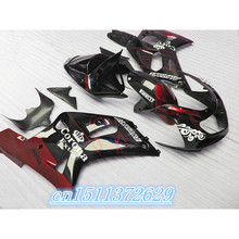 Kit multimídia para motocicletas, peça em abs, gsxr600, gsxr750, 750 e 2001, gsxr 2003, 600, 01 a 03, nas cores preta e vermelha, para suzuki 2024 - compre barato