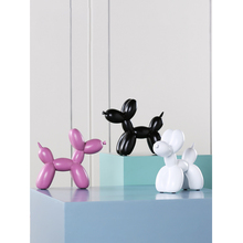 Creative balloon dog ornaments home decoration Crafts Resin Animal fairy garden miniature figurines living room accessories 2024 - buy cheap